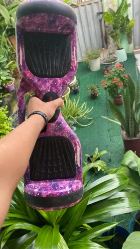 Hoverboard Infantil Adulto Skate Elétrico 10"Led Bluetooth