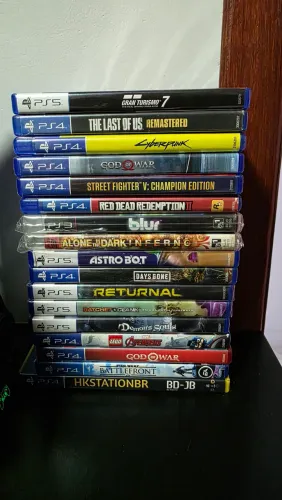 Jogos ps4 e ps5