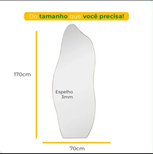 Espelho Orgânico Novo Caixa