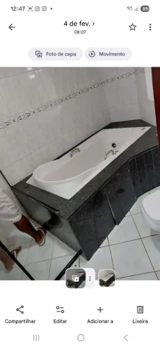 Banheira de hidromassagem 