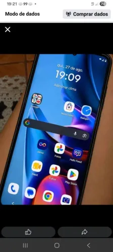 Moto g05 128gigas funcionando tudo
