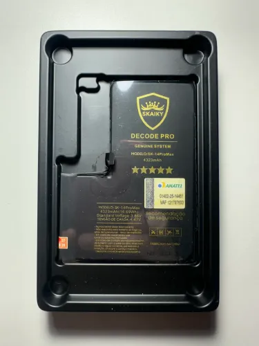 Bateria Skaiky decode pro IPhone 14 Pro Max Anatel