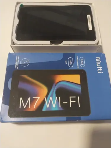 Tablet Multilaser Quad Core 64 GB 4GB de Ram Tela 7 Polegadas Preto