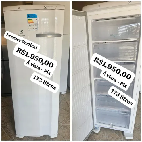 Freezer Vertical Electrolux  - Semi Novo - Entrego 