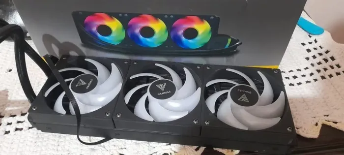 Water Cooler 360mm Gamdias Aura GL360 V2 ARGB Preto