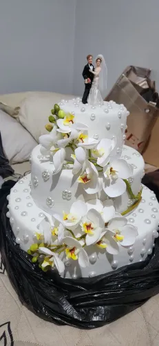 Bolo de noiva Fake