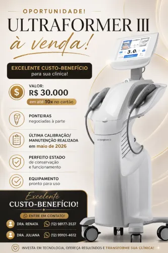ULTRAFORMER 3 em perfeito estado e revisado recentemente