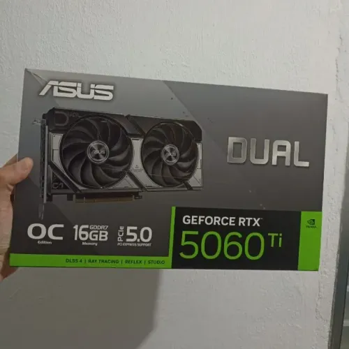 Placa de video RTX 5060TI 16GB (FAVOR LER TODO O ANÚNCIO) (Parcelo no Cartão)