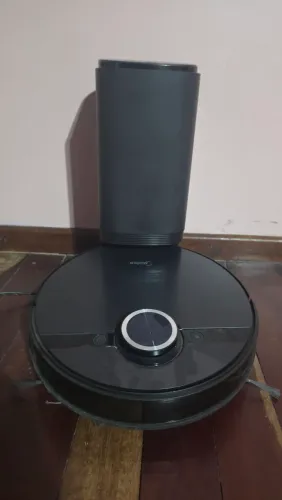 Robo Aspirador S8+ Com Mope e Base Autolimpante