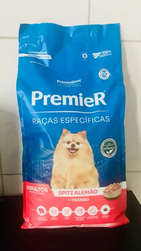 Ração Premier Raças Específicas Spitz Alemão 7,5kg Adulto Frango