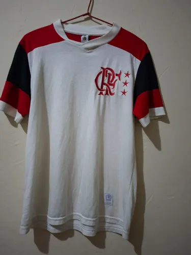 Camisa flamengo retro revista lance