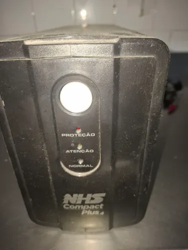 Vendo Nobreak NHS compact plus4 1000VA 2x7Ah Biv/120 valor 700,00 *<br>
