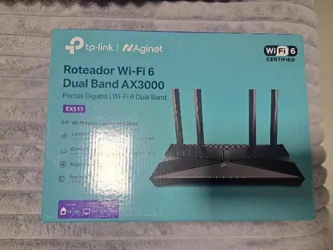 Roteador Wi-Fi 6 Dual Band AX3000