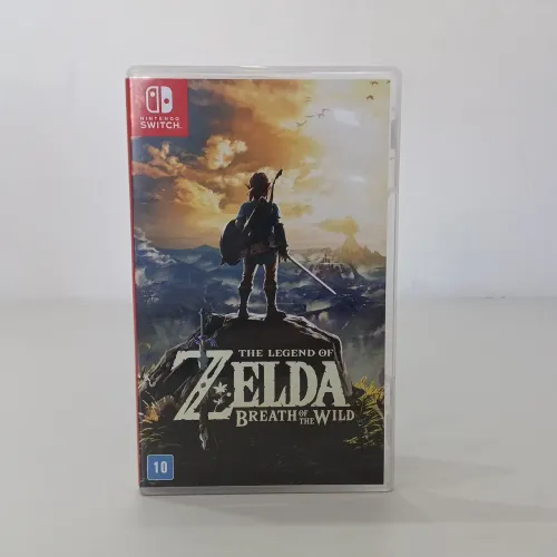 Vendo Jogo The Legend Of Zelda: Breath Of The Wild Switch original Semi novo