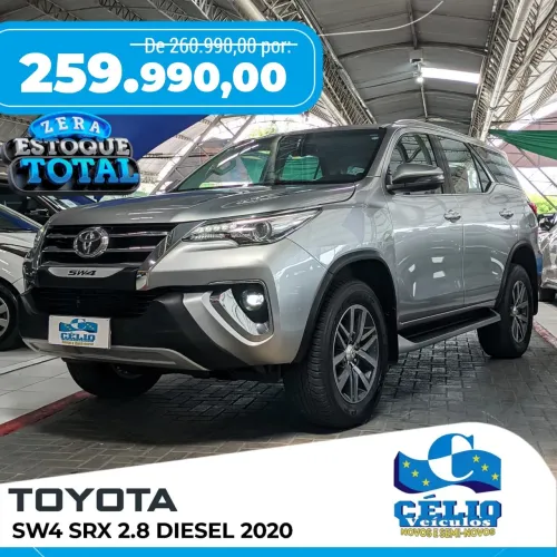 Toyota Hilux SW4 SRX 4X4 2.8 TDI 16V Dies. Aut. 2020