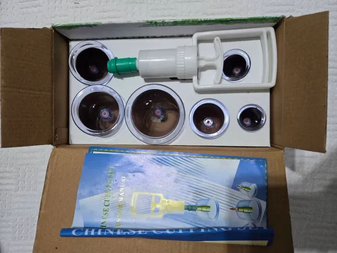 Kit com 6 ventosas