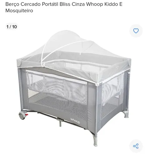 Berço Cercado Portátil Whoop