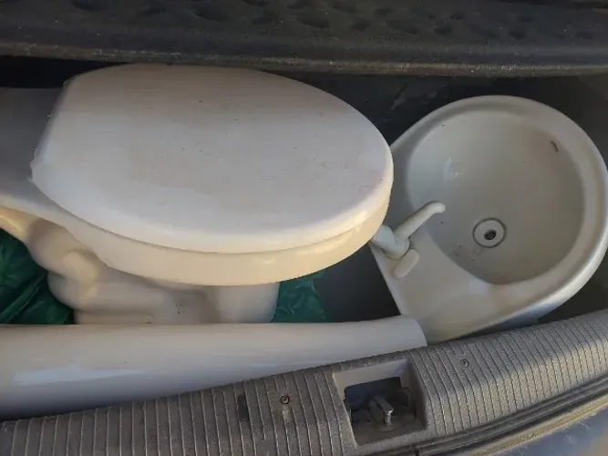 Vaso sanitário e pia