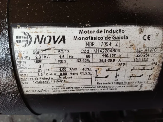Motor monofásico