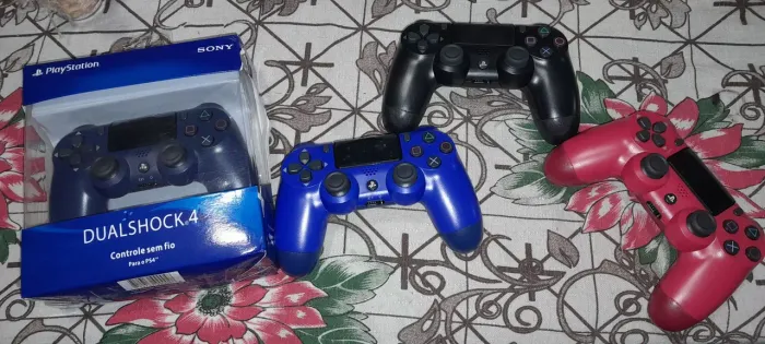 Controle ps4 novo na caixa