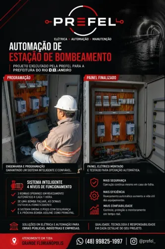 Automação Profissional de Bombas d'Água e Sistemas de Bombeamento