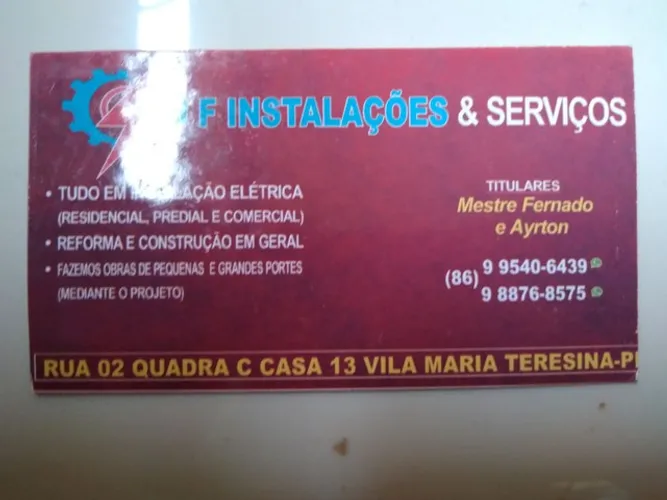 Jf instalação   . Tudo em instalação elétrica