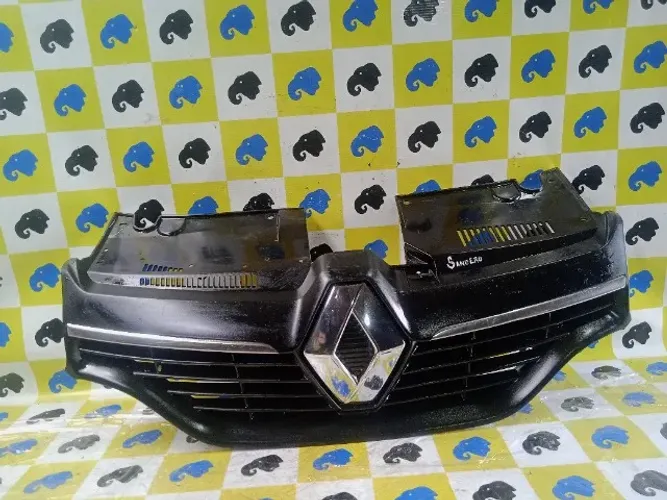 Grade Dianteira Frontal Cromada Sandero 2019 Logan 