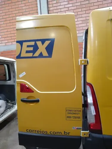 Porta Traseira L D Master Teto Baixo Furgão 2014 Até 2020