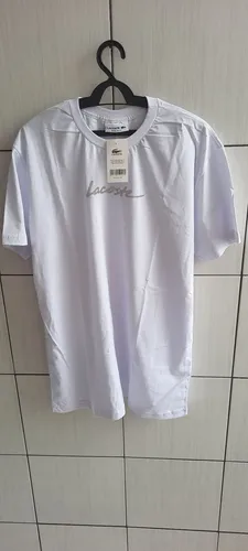 Camiseta Lacoste linha Premium. Tamanho GG.
