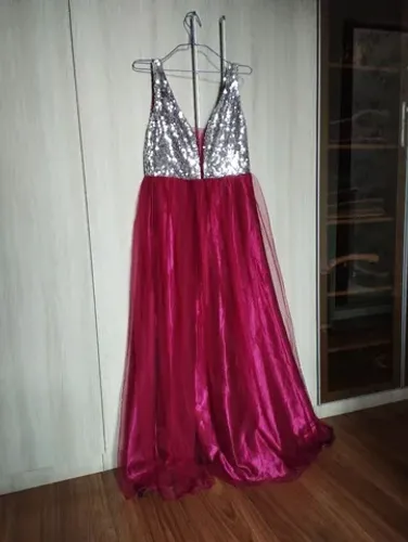 Vestido de Festa Marsala 