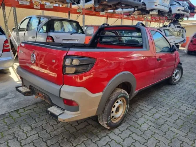 Peças usadas Fiat Strada 2015 2015 1.4 8v flex 86cv câmbio manual