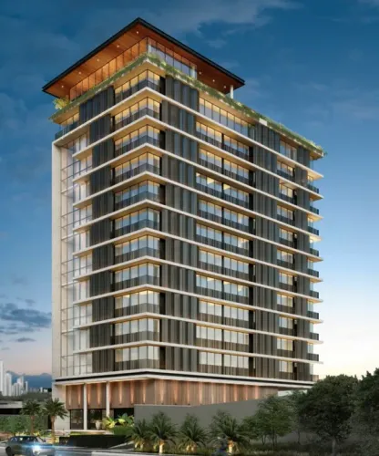 Apartamento moderno em prédio de alto padrão