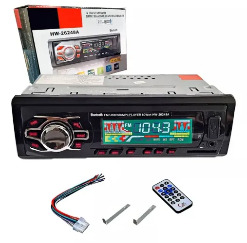 Som Automotivo bluetooth mp3