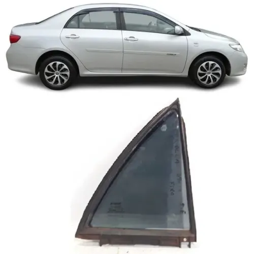  Vidro Porta Traseira Direita (Fixo) Corolla 2009 a 2014