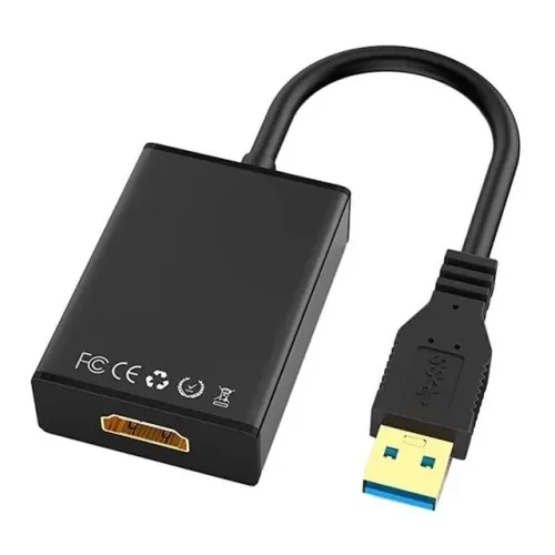 Adaptador Usb para Hdmi 3.0 conversor de vídeo para notebook Pc