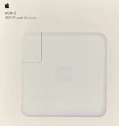 Fonte Carregador Usb-C 96w Para Apple Macbook Pro Magsafe Usb-C Nova na Caixa