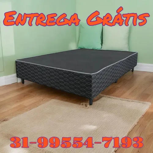 CAMA BOX CASAL ( BASE BOX ) MODELO 2409260913