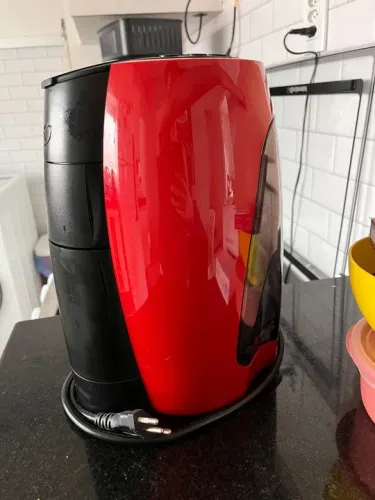 Cafeteira espresso três lov vermelha