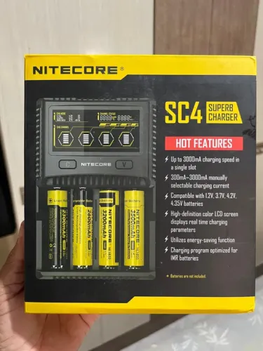 Carregador de Pilhas Nitecote SC4