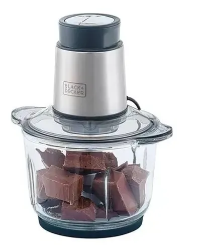 Mini Processador De Alimentos Black + Decker Mp300g 220v Cor Cinza