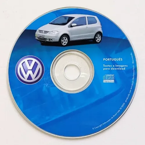 VW Fox 2003 2004 - CD-ROM de press kit - material de imprensa