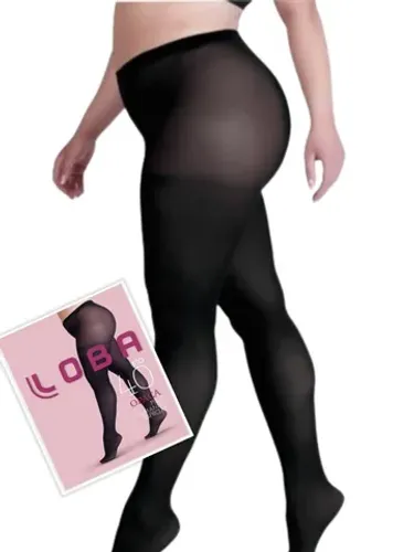 Meia calça fio 40 plusize preta 
