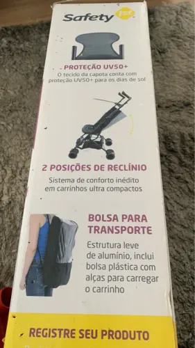 Carrinho safety 1st