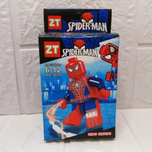 Lego Super Herois 6-12 Sper Man Homem Aranha 6-12 0858