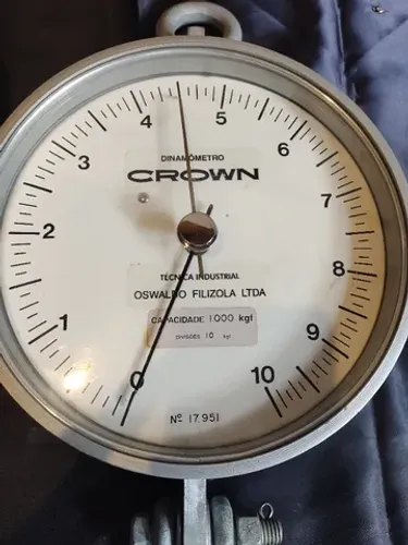 Dinamômetro Circular - Marca Crown (filizola) 1000 Kgf