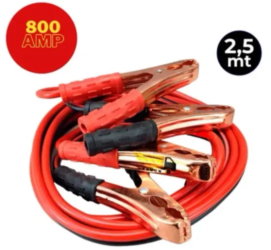 Cabo Chupeta Recarga De Bateria BT-361 800 Amp 12v