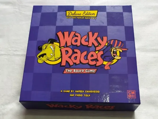 Wacky Races: The Board Game - Deluxe Edition - Jogo de Tabuleiro - Corrida Maluca
