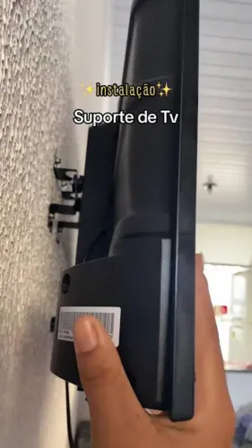 Instalação de suporte para Tvs 