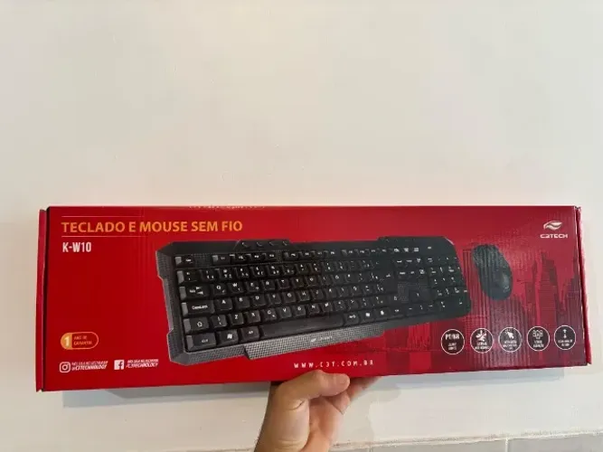 KIT TECLADO E MOUSE C3 TECH KW10