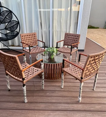 promoção cadeira tricô Náutico